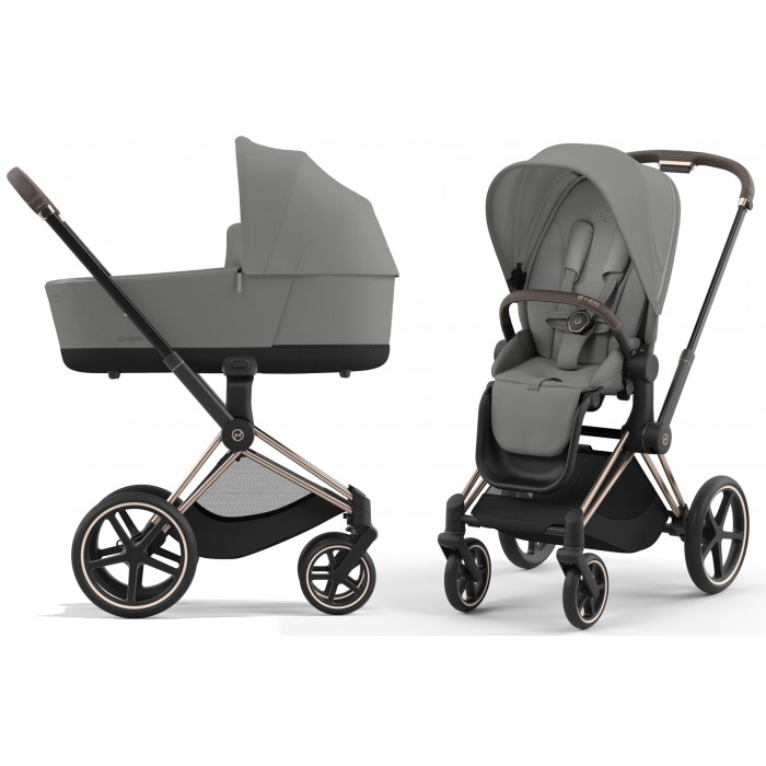 Cybex PRIAM 4.0 PLATINUM Kombikinderwagen | Mirage Grey