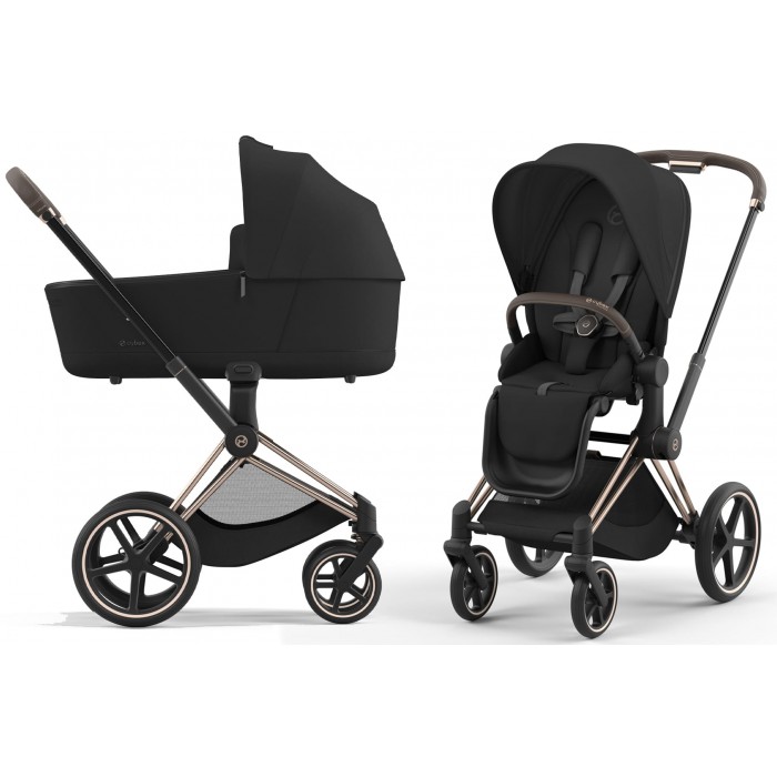 Cybex PRIAM 4.0 PLATINUM Kombikinderwagen | Sepia black